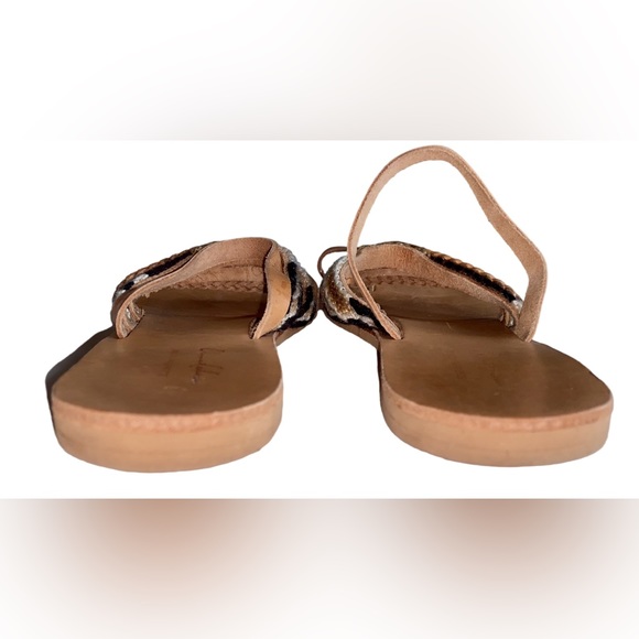 Elina Lebessi Leather Made in Greece Sandals Women’s size 3 Size 8 - Picture 10 of 16